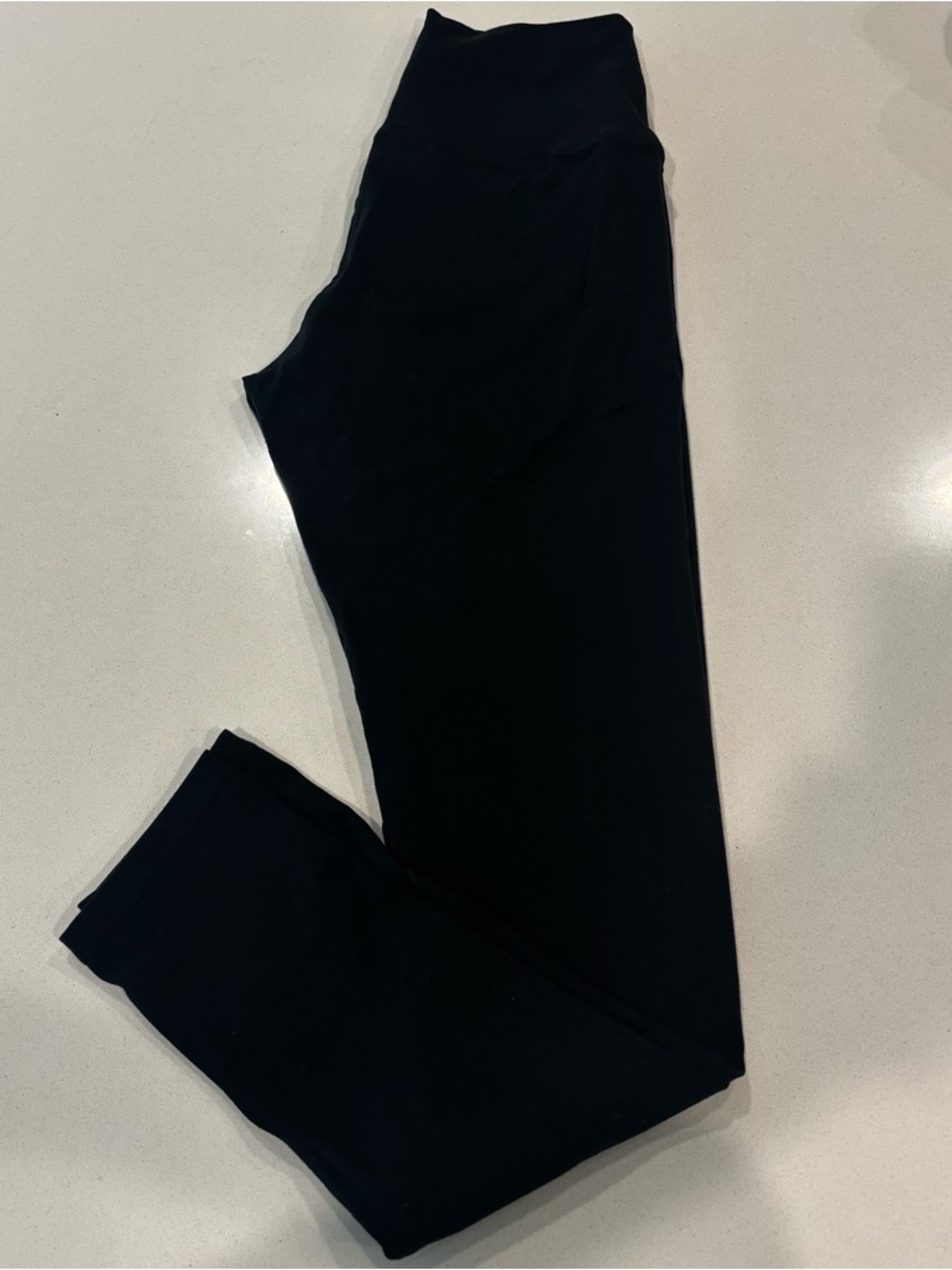 Kids Black High-Waist Leggings